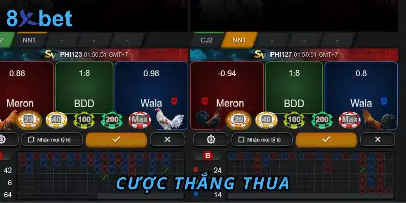 Cược thắng thua