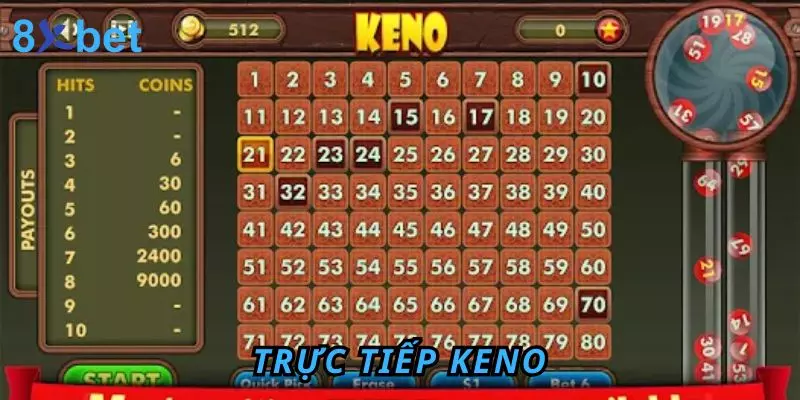 Trực tiếp Keno