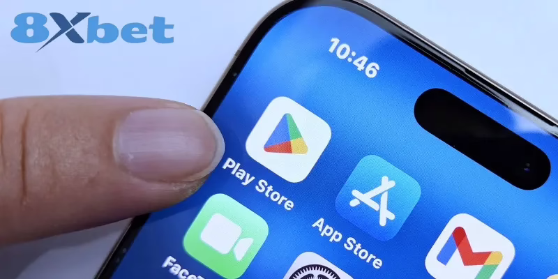 Ứng dụng 8XBET không có trên CH Play và App Store